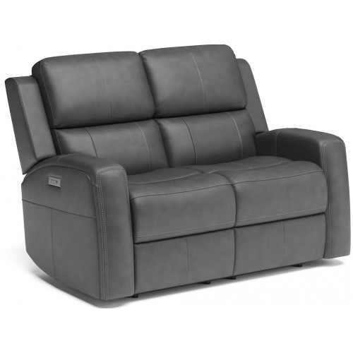 Bronco Power Reclining Loveseat with Power Headrests and Lumbar