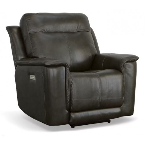 Miller Power Recliner with Power Headrest and Adjustable Lumbar Charcoal