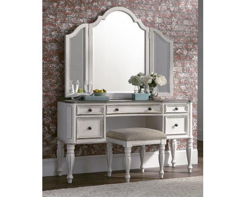 Magnolia Manor Vanity Desk & Mirror