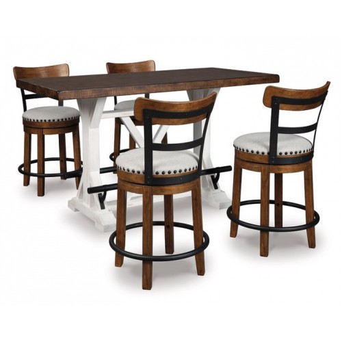 Valebeck Counter Height Dining Table Set