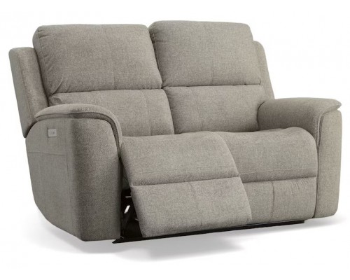 Henry Power Reclining Loveseat with Power Headrests and Lumbar