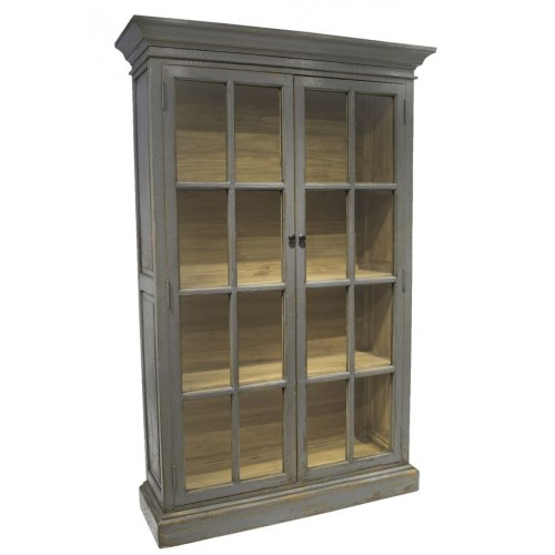 Apollo Library Cabinet Antique Pepper