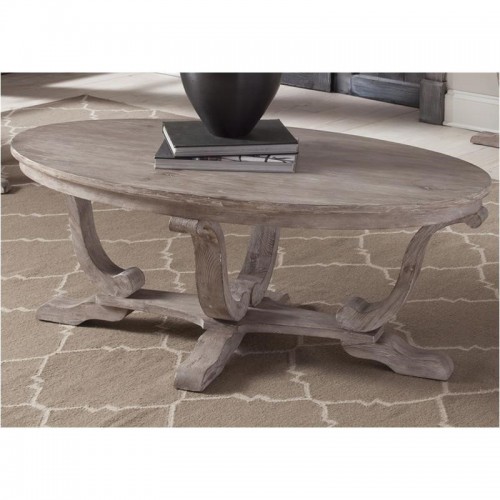 Greystone Mill Oval Cocktail Table
