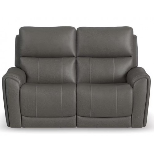 Carter Power Reclining Loveseat with Power Headrests and Lumbar