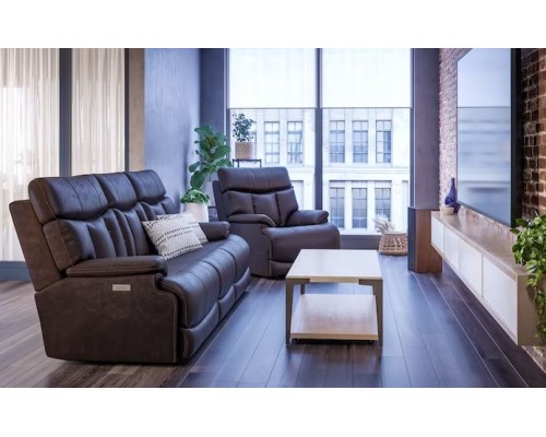 Clive Power Reclining Sofa with Power Headrests and Lumbar