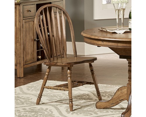 CAROLINA CROSSING PEDESTAL TABLE & 4 CHAIRS
