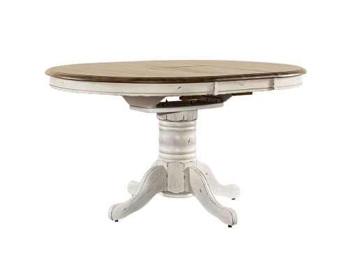 White Carolina Crossing 5pc Dining Set