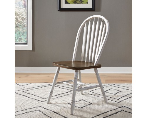 White Carolina Crossing 5pc Dining Set