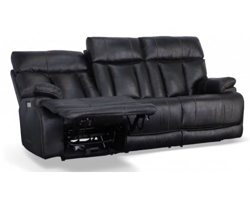 Clive Power Reclining Sofa with Power Headrests and Lumbar