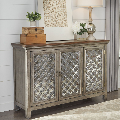 WESTRIDGE 3 DOOR ACCENT CABINET