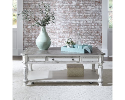 MAGNOLIA MANOR RECTANGULAR COCKTAIL TABLE