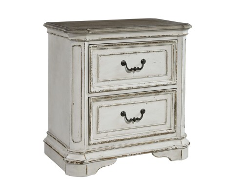Magnolia Manor 2 Drawer Night Stand