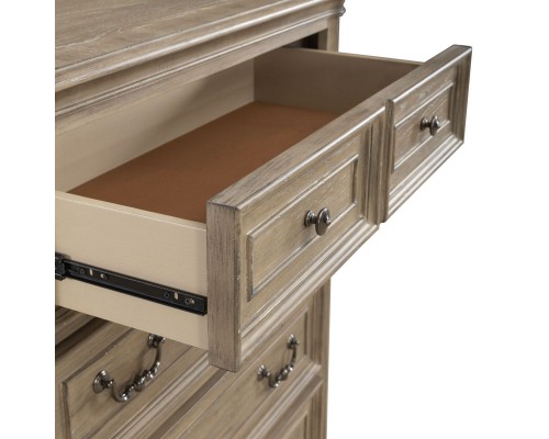 Magnolia Manor Bisque 5 Drawer Chest