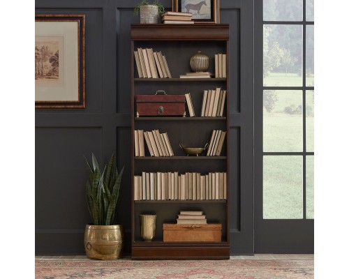 Brayton Manor Jr Executive 72 Inch Bookcase