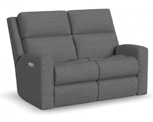 Score Power Reclining Loveseat with Power Headrests and Lumbar