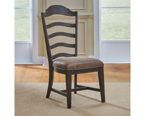 Paradise Valley Upholstered Ladder Back Side Chair
