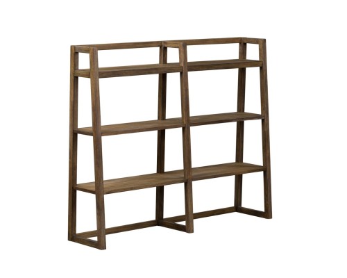 Stone Brook Computer Credenza and Hutch