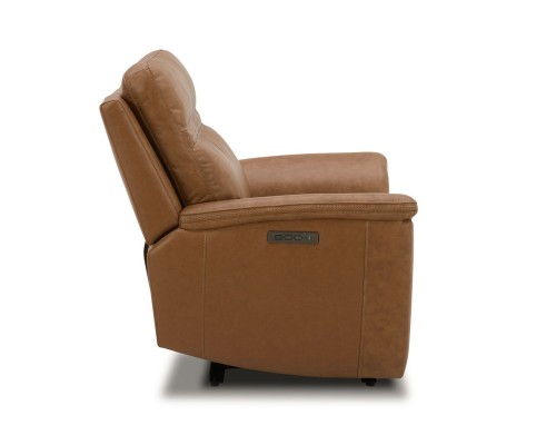 Cooper Power Swivel Glide Recliner W/Power Headrest & Lumbar