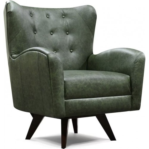 Harlow Leather Swivel Chair