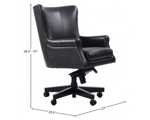 Cyclone Leather Desk Chair