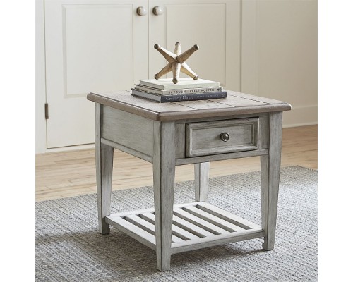 Heartland Drawer End Table
