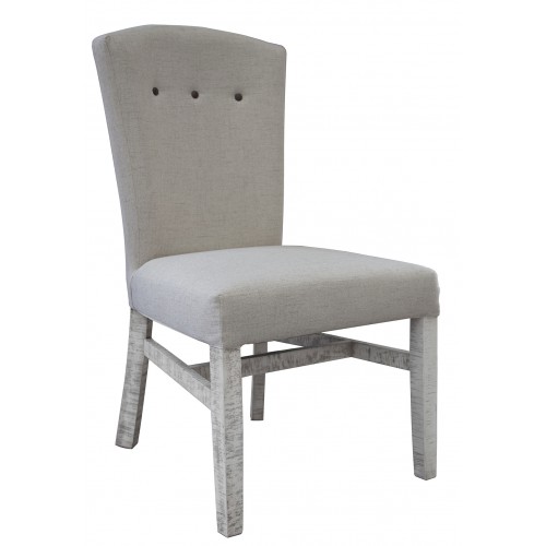 BONAZA IVORY UPHOLSTERED DINING CHAIR