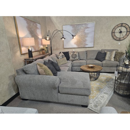 Pantomine Driftwood 5pc Sectional With Chaise