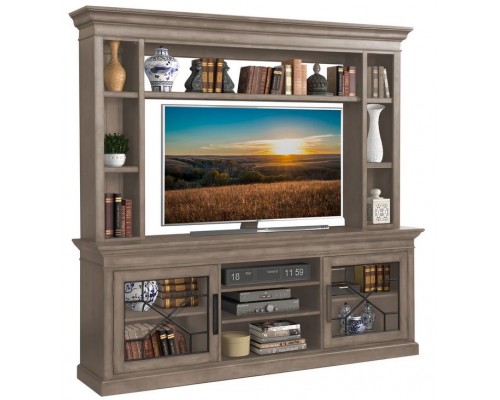 SUNDANCE - SANSTONE 92 in. Console with Hutch & Backpanel