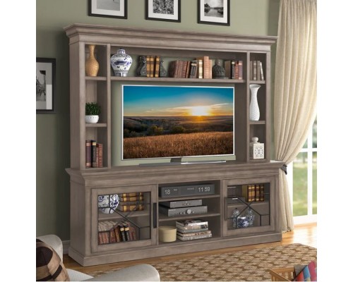 SUNDANCE - SANSTONE 92 in. Console with Hutch & Backpanel