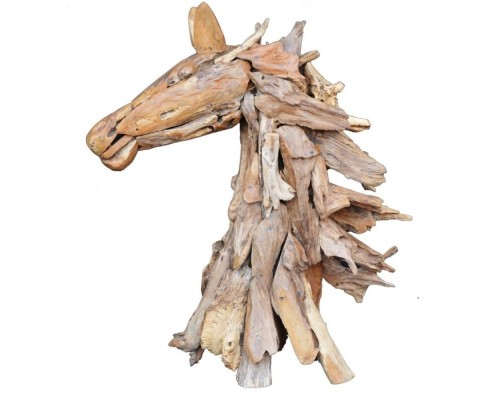 Teak Driftwood Horse