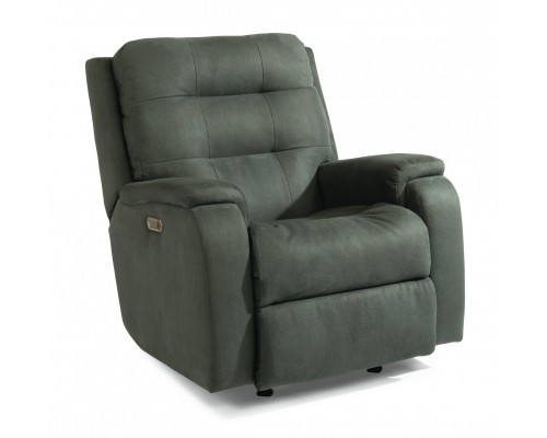 Arlo Power Rocking Recliner with Power Headrest & Lumbar