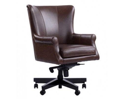 Verona BrownLeather Desk Chair