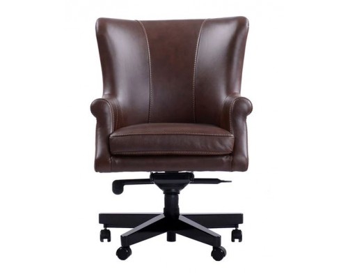 Verona BrownLeather Desk Chair