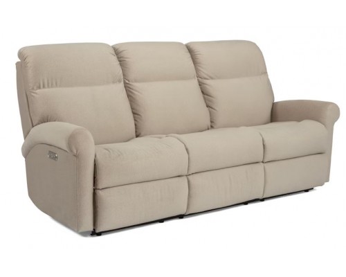 Davis Power Reclining Sofa With Power Headrest