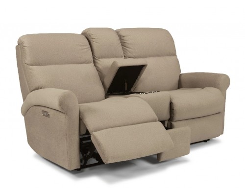 Davis Power Reclining Loveseat with Console