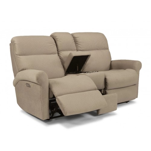 Davis Power Reclining Loveseat with Console