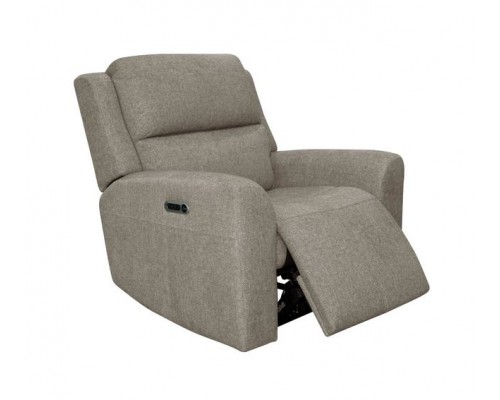 Henry Fabric Power Recliner with Power Headrest and Lumbar