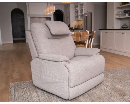 Petite Power Recliner with Power Headrest and Lumbar