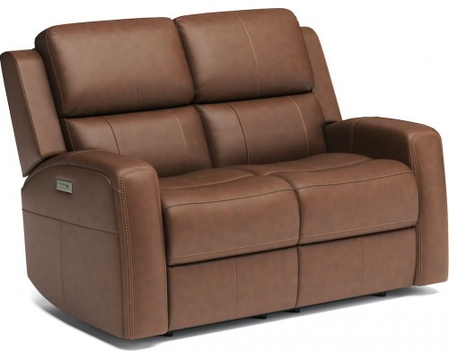 Bronco Power Reclining Loveseat with Power Headrests and Lumbar