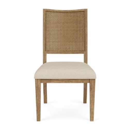 BOZEMAN CANE BACK SIDE CHAIR