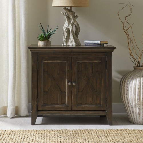 Paradise Valley 2 Door Bedside Chest w/ Charging Station