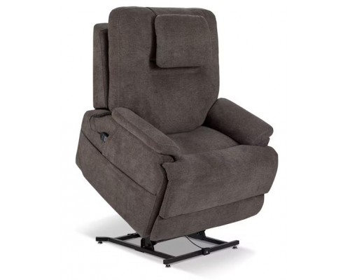 Brown Zecliner Model 2+ Power Lift Rec with Power Headrest/Lumbar/Heat/Mass