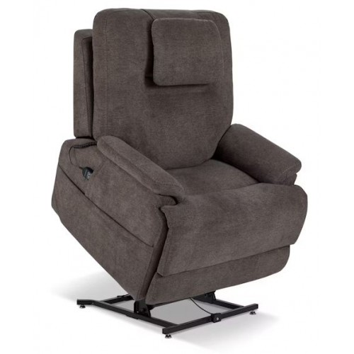 Brown Zecliner Model 2+ Power Lift Rec with Power Headrest/Lumbar/Heat/Mass