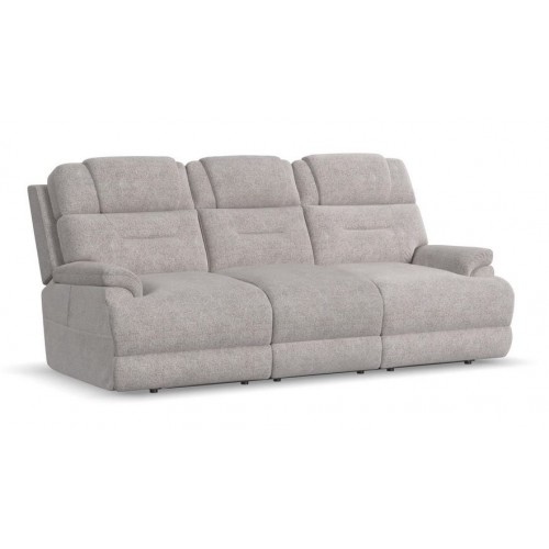 Zofa Fabric Power Sleep Sofa with Power Headrests & Lumbar
