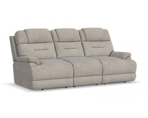 Zofa Fabric Power Sleep Sofa with Power Headrests & Lumbar