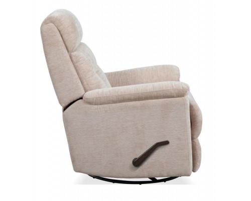 Sophisticated Oat Perfect Match Swivel Gliding Recliner