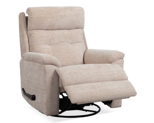 Sophisticated Oat Perfect Match Swivel Gliding Recliner
