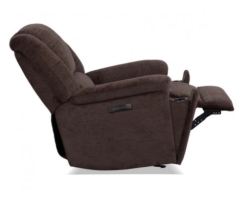 Plush Buffalo Perfect Match Power Gliding Recliner with Power Headrest & Lumbar