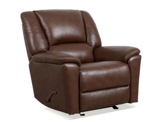 Plush Tavern Brown Perfect Match Gliding Recliner