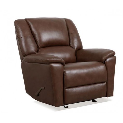 Plush Tavern Brown Perfect Match Gliding Recliner